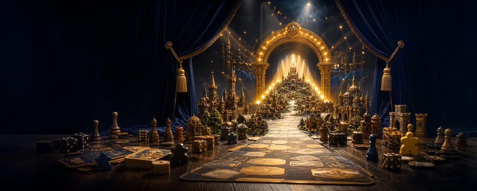 Um universo cinematográfico construído com jogos de tabuleiro