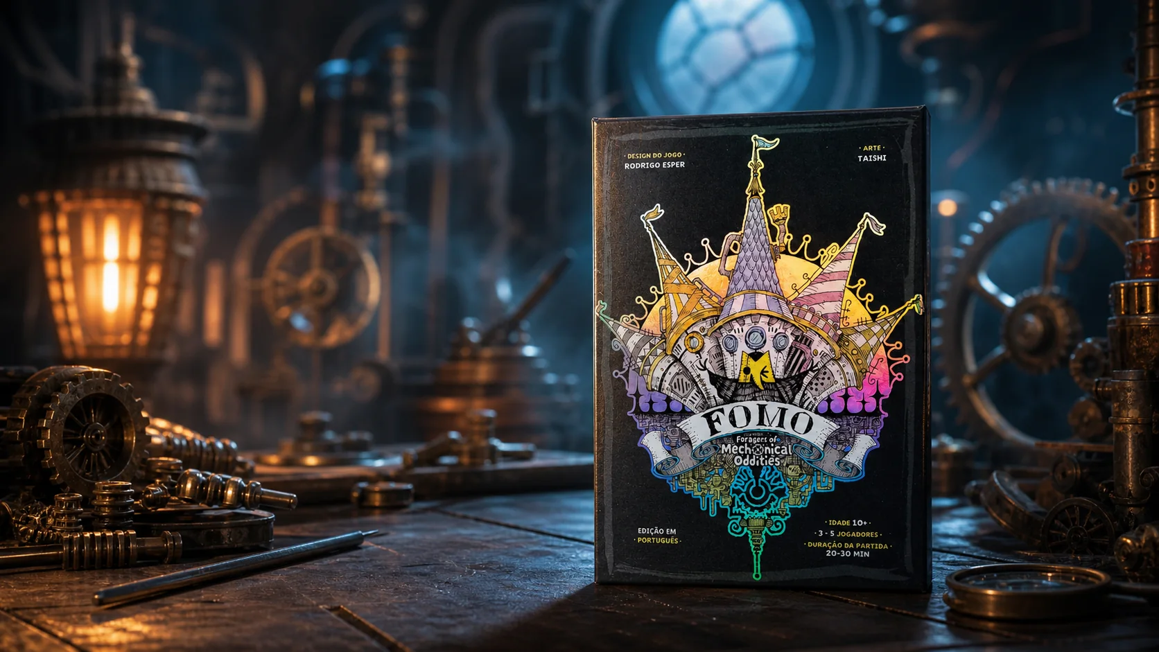 Campanha Cyara de FOMO: Foragers of Mechanical Oddities