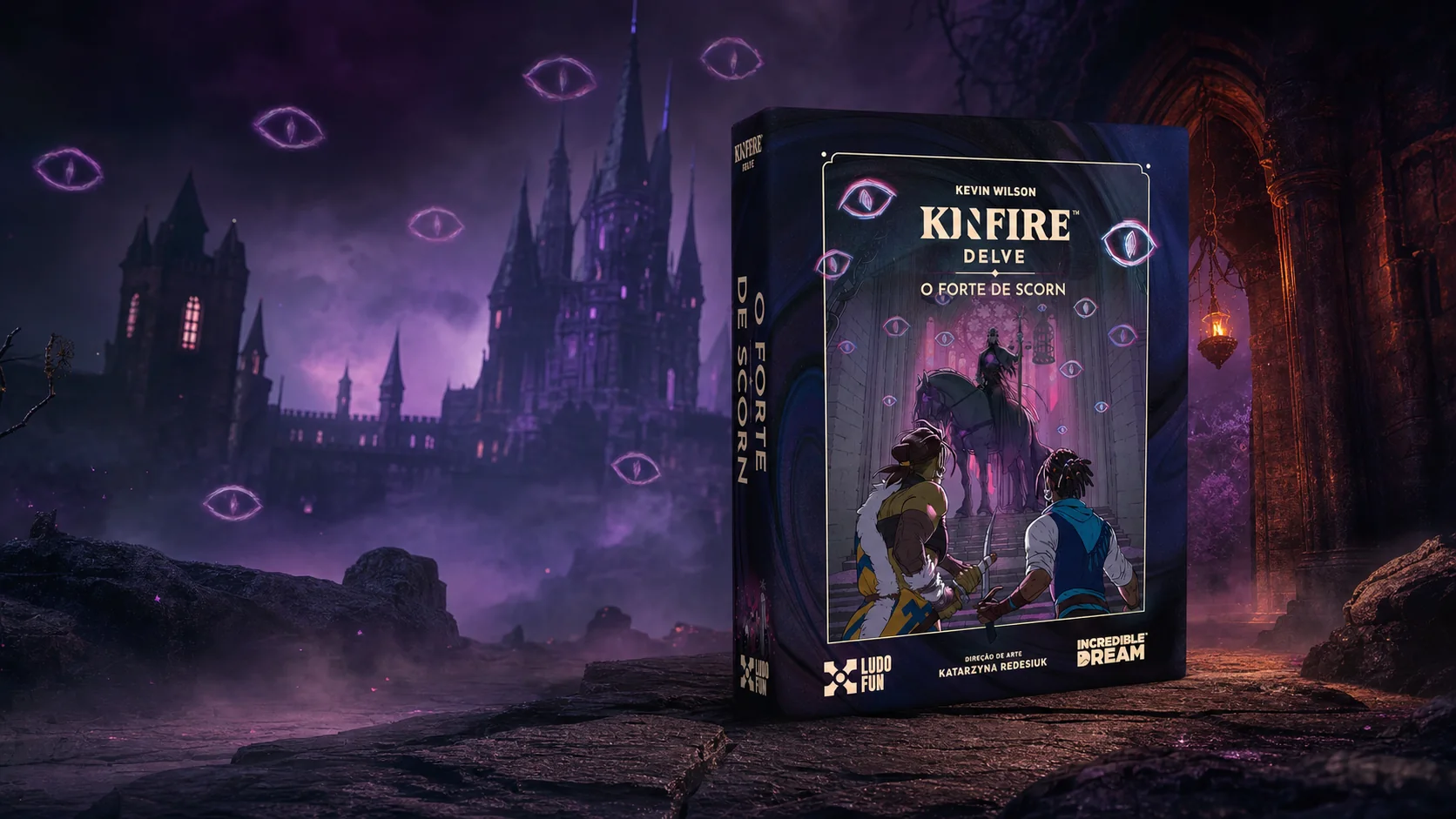 Campanha Cyara de Kinfire Delve o Forte de Scorn